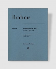 브람스 현악 6중주 No. 2 in G Major, Op. 36 [HN.1083]