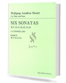 모차르트 플루트 6 소나타 (제2권-K.V.13,14,15)