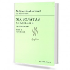 모차르트 플루트 6 소나타 (제2권-K.V.13,14,15)